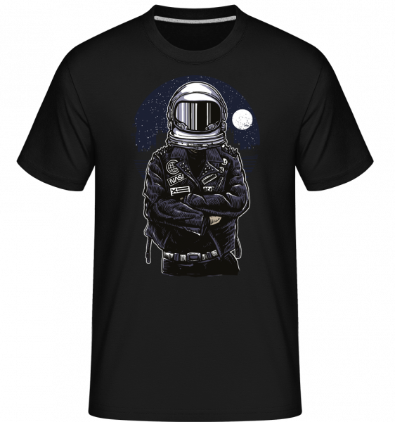 Astronaut Rebel -  T-Shirt Shirtinator homme - Noir - Vorn