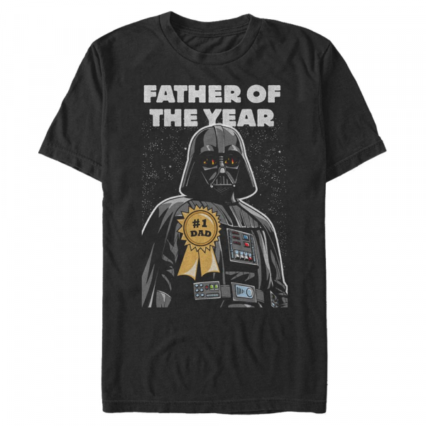 Star Wars - Darth Vader Father Of The Year - Father's Day - Homme T-shirt - Noir - Devant