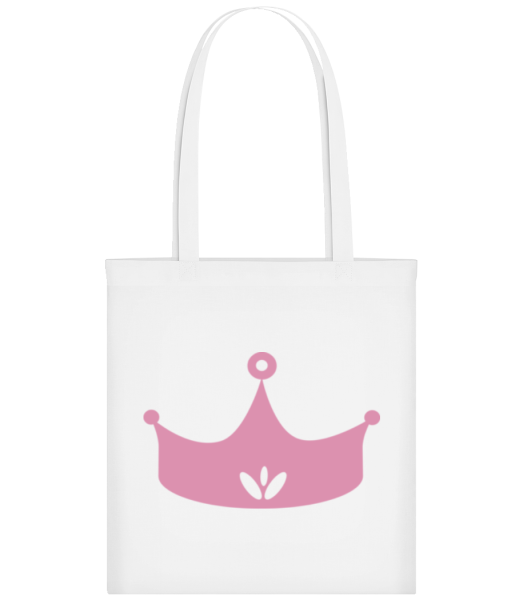 Princess Crown Pink - Tote Bag - Blanc - Devant