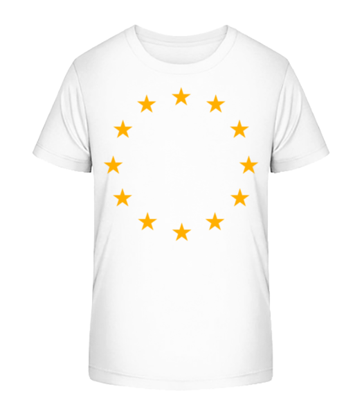 EU Stars - T-shirt bio Enfant Stanley Stella - Blanc - Devant