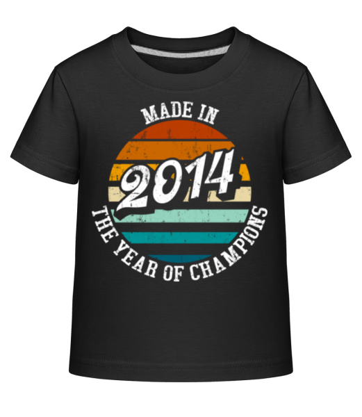 2014 The Year Of Champions - T-shirt shirtinator Enfant - Noir - Devant