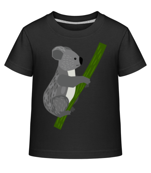 Koala - T-shirt shirtinator Enfant - Noir - Devant