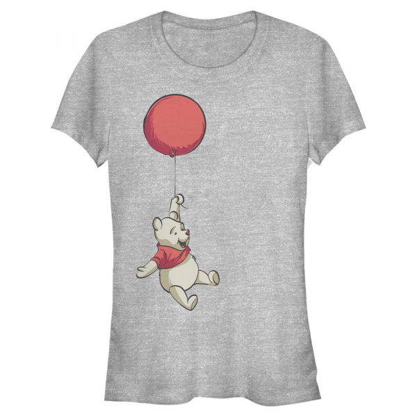 Disney - Winnie l'ourson - Medvídek Pú Balloon Winnie - Femme T-shirt - Gris chiné - Devant