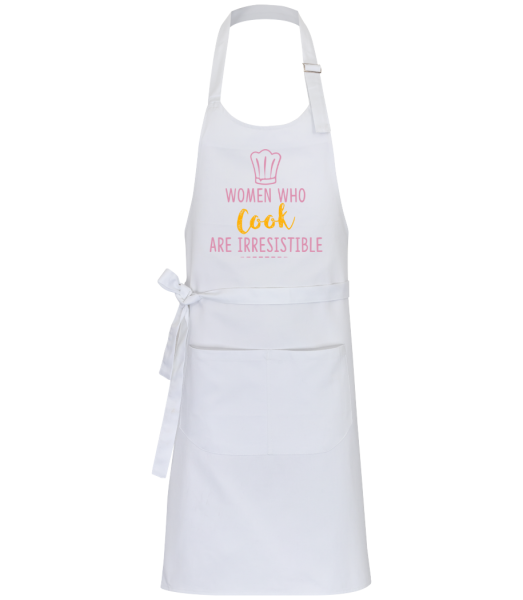 Women Who Cook - Tablier professionnel - Blanc - Devant