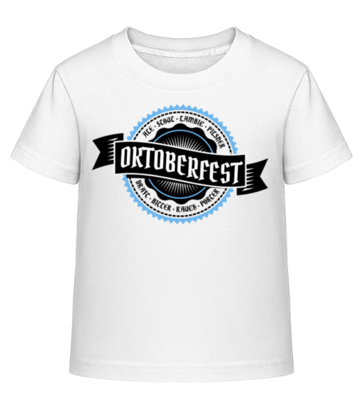 Oktoberfest Draft Bitter - T-shirt shirtinator Enfant - Blanc - Devant