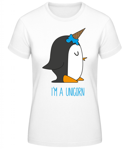 I´M A Unicorn - T-shirt standard Femme - Blanc - Vorn