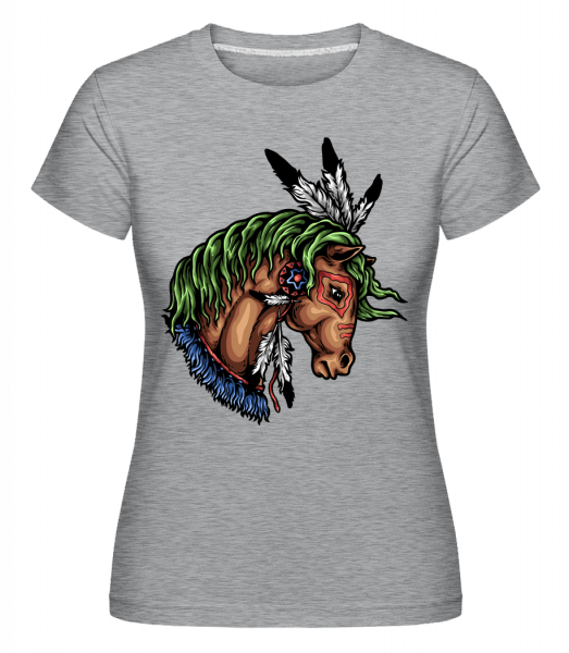 Native Wildlife -  T-shirt Shirtinator femme - Gris chiné - Vorn