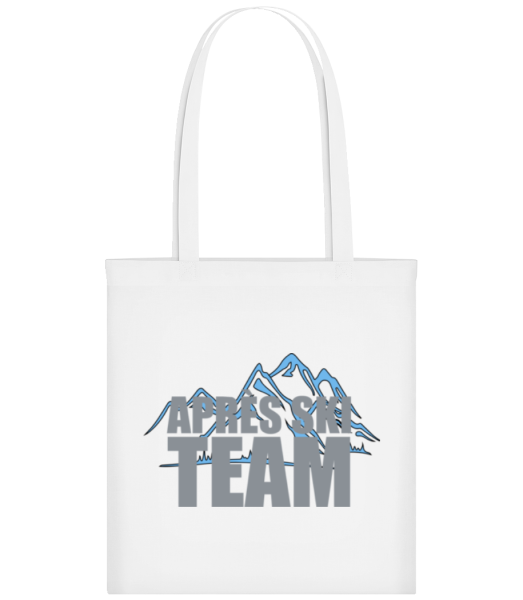 Team Après Ski - Tote Bag - Blanc - Devant