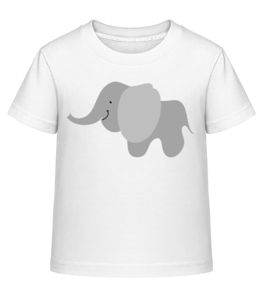 Enfant Comic - Élephant - T-shirt shirtinator Enfant - Blanc - Devant
