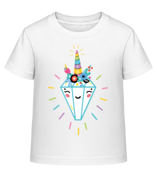 Joyeux Diamant - T-shirt shirtinator Enfant - Blanc - Devant