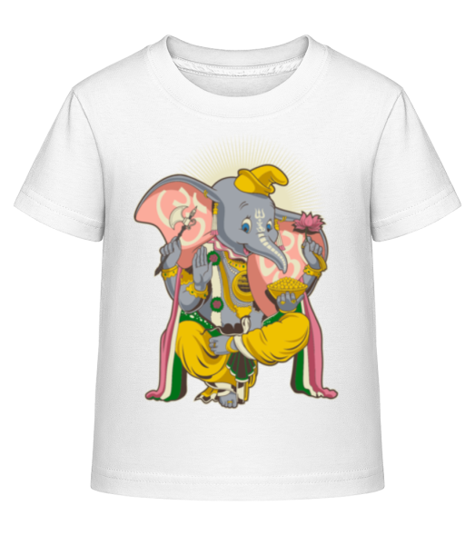 Petit Ganesh - T-shirt shirtinator Enfant - Blanc - Devant