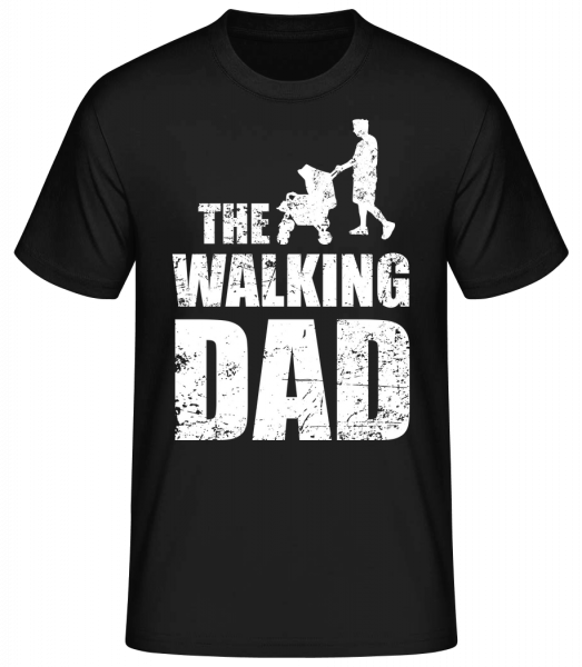 The Walking Dad - T-shirt standard Homme - Noir - Vorn