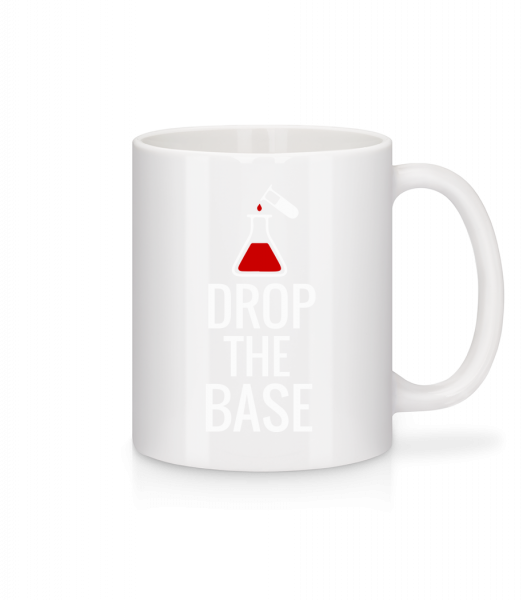Drop The Base - Mug en céramique blanc - Blanc - Vorn