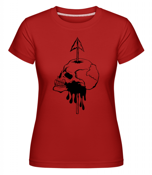 Mort Par Lance -  T-shirt Shirtinator femme - Rouge - Vorn