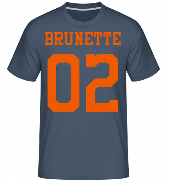 Brunette 02 -  T-Shirt Shirtinator homme -  - Vorn