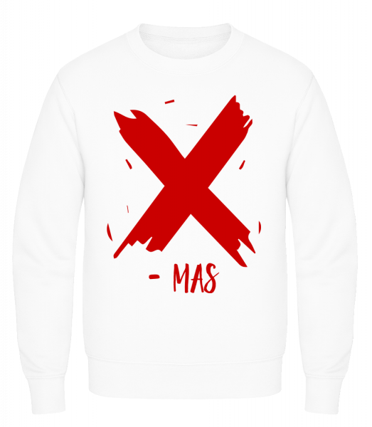 X - MAS - Sweatshirt Homme AWDis - Blanc - Vorn