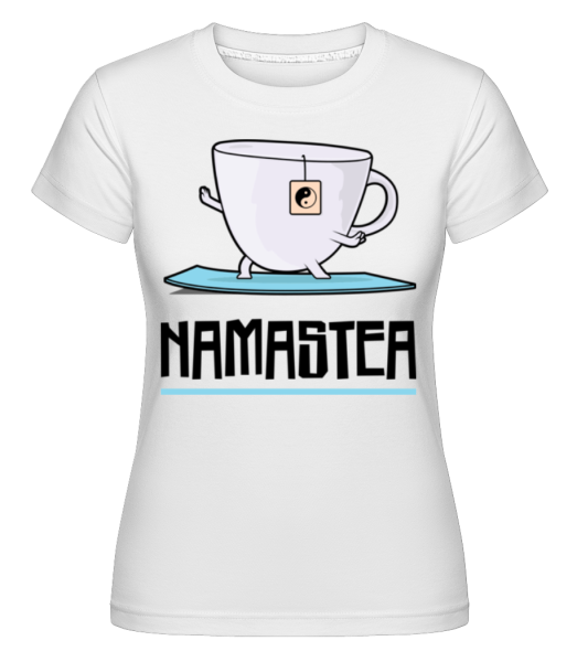 Namastea -  T-shirt Shirtinator femme - Blanc - Devant
