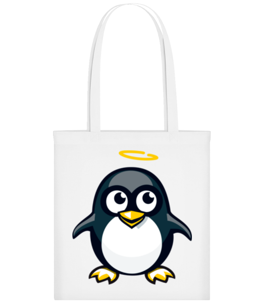 Angel Penguin - Tote Bag - Blanc - Devant