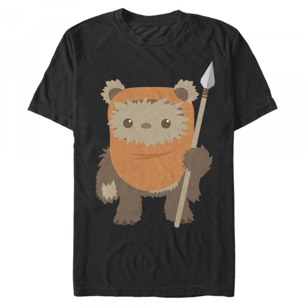 Star Wars - Ewoks Spear - Homme T-shirt - Noir - Devant